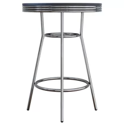 Summit Pub Table Bar Height Wood/Black/Bright Chrome - Winsome 8 Summit Pub Table Bar Height Wood/Black/Bright Chrome - Winsome -Online Furniture Store GUEST 4949e0c9 ef0f 42b8 90fc bbcf64ad6b31