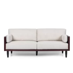 Sofia Mid-Century Modern Upholstered 3 Seater Sofa - Christopher Knight Home 21 Sofia Mid-Century Modern Upholstered 3 Seater Sofa - Christopher Knight Home -Online Furniture Store GUEST 4a3c696c efad 40b2 a168 ae69b519f170
