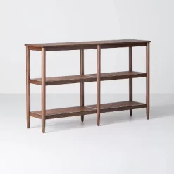 Wood & Cane 3-Shelf Console Bookcase - Hearth & Hand™ With Magnolia -Online Furniture Store GUEST 4ab82b80 6464 433a b7b1 220188314835