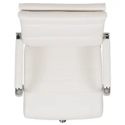 Flash Furniture Hansel High Back White LeatherSoft Contemporary Panel Executive Swivel Office Chair 19 Flash Furniture Hansel High Back White LeatherSoft Contemporary Panel Executive Swivel Office Chair -Online Furniture Store GUEST 4ac536c0 0c73 4a81 a790 39ce75aacc51