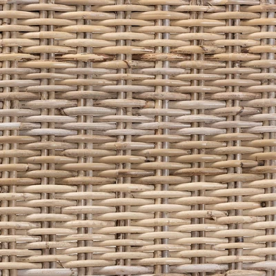 2pc Enver Rattan And Wood Dining Chair Set Natural/Brown - Bali & Pari 5 2pc Enver Rattan And Wood Dining Chair Set Natural/Brown - Bali & Pari - Image 5