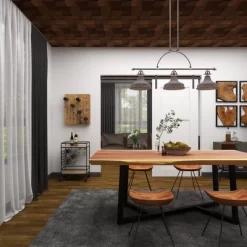 Rustic Wood Wall Wine Rack Brown - Olivia & May -Online Furniture Store GUEST 4c36e7a4 db44 4092 a486 750a993652ac