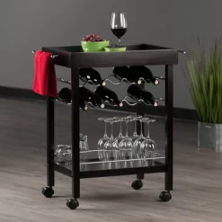 Johnnie Bar Cart Dark Espresso - Winsome -Online Furniture Store GUEST 4c67a485 81a2 4b9e b883 0967971906d2