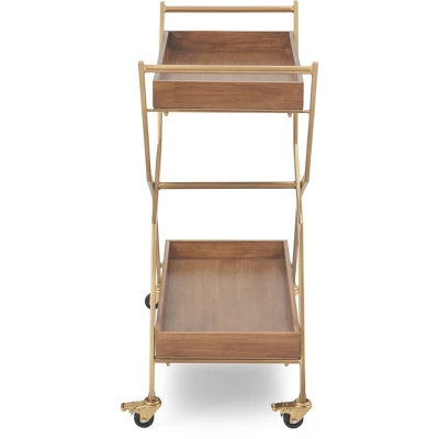 Jolie Bar Cart Gold - Adore Decor 8 Jolie Bar Cart Gold - Adore Decor - Image 8