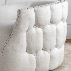 Jorge Curved And Ergonomic Design Barrel Chair With Decorative Nailhead Tirms Swivel Chair | ARTFUL LIVING DESIGN 15 Jorge Curved And Ergonomic Design Barrel Chair With Decorative Nailhead Tirms Swivel Chair | ARTFUL LIVING DESIGN -Online Furniture Store GUEST 4ebdb69e 7279 4892 890b 44047b8e4ff6