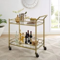 Aimee Bar Cart - Crosley 12 Aimee Bar Cart - Crosley -Online Furniture Store GUEST 500213e0 00e0 4f78 ae76 0ed8bcb7417e