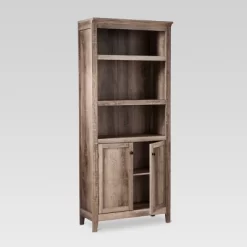 72" Carson 5 Shelf Bookcase With Doors - Threshold -Online Furniture Store GUEST 50091ed5 fc57 4bb6 a167 b371f65079f8