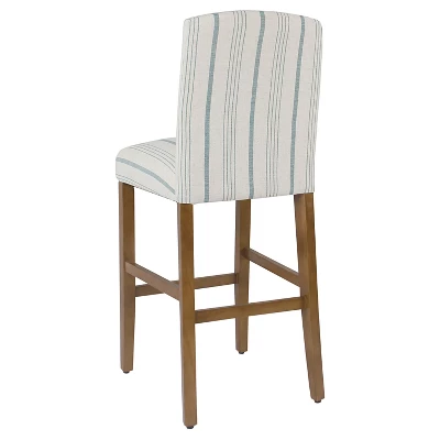 29" Curved Top Barstool - HomePop 2 29" Curved Top Barstool - HomePop - Image 2