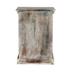 Tijeras Handcrafted Boho Mango Wood Nightstand Distressed White - Christopher Knight Home -Online Furniture Store GUEST 54cb1a80 3272 4ea6 a19e 3b9e9691c20e