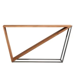 Modern Triangular Console Table Brown - Olivia & May 10 Modern Triangular Console Table Brown - Olivia & May -Online Furniture Store GUEST 553dc08b e194 4360 a7d1 853294eda715