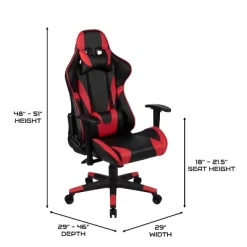 BlackArc Delta Gaming Setup: Reclining Chair With Lumbar Support & Headrest; Desk With Detachable Headphone Hook/Cupholder & Monitor Stand -Online Furniture Store GUEST 56257d65 3b98 4e0b b687 42199fa85202