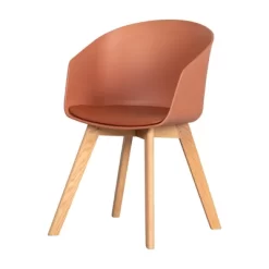 Flam Chair With Wooden Legs - South Shore -Online Furniture Store GUEST 56771e4f 84f3 4b9d 8056 56e2bed0ab3b