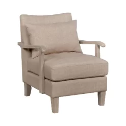 Forrester Wood Arm Accent Chair - MiBasics -Online Furniture Store GUEST 59705fa0 1023 4231 8eca 124fdce76653