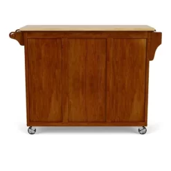 Create - A - Cart Kitchen Cart With Natural Top Cherry - Homestyles 16 Create - A - Cart Kitchen Cart With Natural Top Cherry - Homestyles -Online Furniture Store GUEST 59fa9589 91a6 4136 8d3f 2ef3d305f0ce