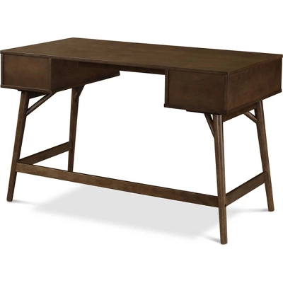 Sutton Writing Desk Brown - Adore Decor 2 Sutton Writing Desk Brown - Adore Decor - Image 2