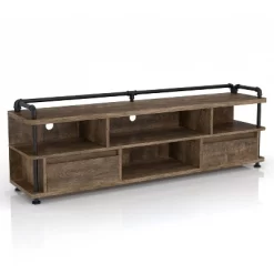 3pc Nanum Entertainment Console For TVs Up To 78" Reclaimed Oak - MiBasics -Online Furniture Store GUEST 5b7c38c9 bb95 4af1 952d 4b2849ea636c