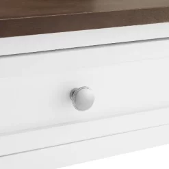 Caitlyn Wood Top Kitchen Island White/Dark Brown - Crosley -Online Furniture Store GUEST 5f0c4aa1 85b3 41ed 852c b32bea06a25c