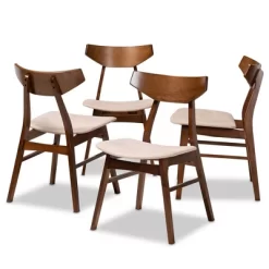 Set Of 4 Danica Dining Chair - Baxton Studio -Online Furniture Store GUEST 5f365820 b278 48a6 8970 305562837065