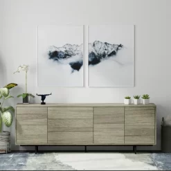 Glenwillow Home Atlas 78" X 28" Highboy Modern TV Stand Cabinet And Sideboard -Online Furniture Store GUEST 5fee9758 f385 4dfc 872d 126ec3b8d9df