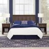 Full/Queen Southport Headboard And 2 Nightstands Dark Aged Oak - Home Styles
