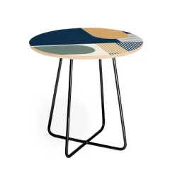 Sheila Wenzel-Ganny Cool Color Palette Pattern Side Round Table - Deny Designs -Online Furniture Store GUEST 63627a00 69a2 46ed a6d6 b5e610cb56b4