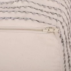 Gaddie Boho Rectangular Bean Bag Ottoman White/Gray/Black - Christopher Knight Home -Online Furniture Store GUEST 64339692 6158 419a 908c 2526c6a0d061