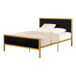 Queen Flam Upholstered Metal Bed - South Shore 23 Queen Flam Upholstered Metal Bed - South Shore -Online Furniture Store GUEST 6646080f a750 4e86 aa72 e7b58d73c2fc