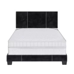 Queen Lucena Velvet Upholstered Bed Frame Black - Boyd Sleep Eco Dream -Online Furniture Store GUEST 6739a53d 97b4 4551 b0be fda7d2a0f088