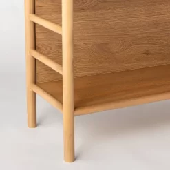 72" Holladay Curved Wooden Bookcase - Threshold™ Designed With Studio McGee -Online Furniture Store GUEST 68f47188 5121 4717 ac39 f4ceeabd4e01