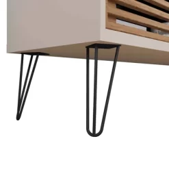 71" Arthur Wooden TV Stand For TVs Up To 71" With 2 Slatted Sliding Doors - The Urban Port -Online Furniture Store GUEST 6a2c846f 5d92 4d40 b2a5 0d89b2dcf67b