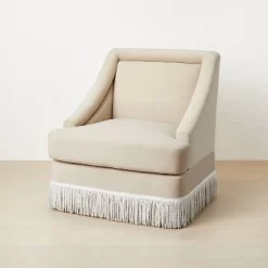 Alberhill Velvet Accent Chair With Fringe - Opalhouse™ Designed With Jungalow™ -Online Furniture Store GUEST 6a2c8665 b5eb 4e71 9163 3f7b29c4d6c7