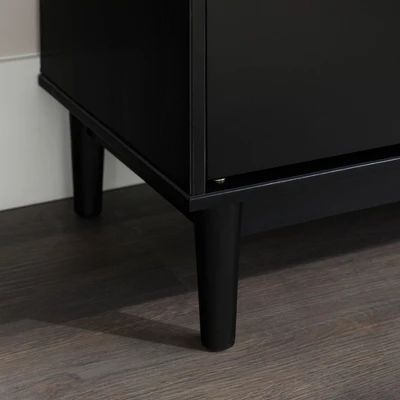 Mid-Century Modern Solid Wood 6 Drawer Double Dresser - Saracina Home 12 Mid-Century Modern Solid Wood 6 Drawer Double Dresser - Saracina Home - Image 12