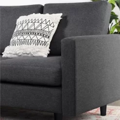 Yaheetech Modern Loveseat Sofa Upholstery Fabric 3-Seater Sofa Couch-Gray -Online Furniture Store GUEST 6c7e8289 32ed 4202 bf14 452647d74c27