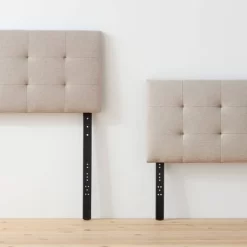 Kaylee Adjustable Upholstered Headboard With Square Tufting - Brookside Home -Online Furniture Store GUEST 6c9b7177 3abb 4f2d 8483 0d4d9306ec41