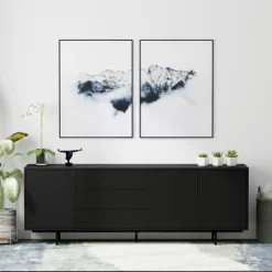 Glenwillow Home Atlas 78" X 28" Highboy Modern TV Stand Cabinet And Sideboard -Online Furniture Store GUEST 6d2bbf50 f479 4ed6 92bf 70ab15157f46