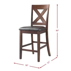 7pc Alexa Dining Set Cherry Brown - Picket House Furnishings -Online Furniture Store GUEST 6e230154 f9a8 421a bb29 7fca649603ec