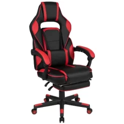 Flash Furniture Gaming Desk With Cup Holder/Headphone Hook & Reclining Back/Arms Gaming Chair With Footrest -Online Furniture Store GUEST 6f6c08c1 8b9a 4102 beab 88e7fb8ec45e