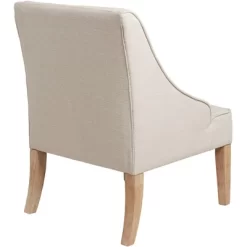 Elm Lane Dixon Ivory Fabric Swoop Arm Chair -Online Furniture Store GUEST 70af2892 a91a 4c0a ad4e 2f53a0b001a8