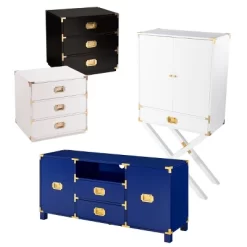 Claude Tall Bar Cabinet With Storage White/Gold - Aiden Lane -Online Furniture Store GUEST 70d2e5e8 5ce0 42b8 9bd0 95f2d0675d85