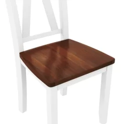 Farmhouse 6-Piece Wood Dining Table Set With Long Bench And 4 Dining Chairs-ModernLuxe -Online Furniture Store GUEST 71bc492c 7b83 4f37 a82b 6fccf1df6715