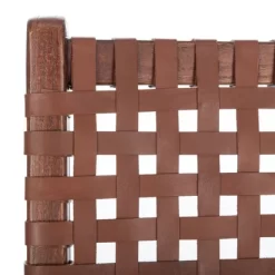 Luna Leather Woven Accent Chair - Safavieh -Online Furniture Store GUEST 7270e5a8 98d2 4d23 af37 9cf4a656e513