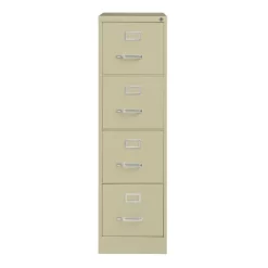 Hirsh 22" Deep 4 Drawer Letter Width Vertical File Cabinet