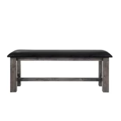 6pc Grayson Extendable Dining Table With Padded Seats Gray Oak - Picket House Furnishings 21 6pc Grayson Extendable Dining Table With Padded Seats Gray Oak - Picket House Furnishings -Online Furniture Store GUEST 735b7a95 76cb 46a5 836c cfa41782d7ce