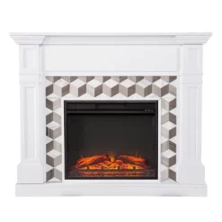 Budedar Fireplace With Marble Surround White - Aiden Lane -Online Furniture Store GUEST 737d8347 1e17 499d 92ae 87838e8f0fb0