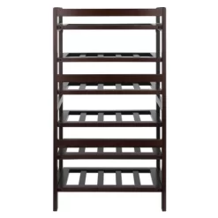 Silvi 30 Bottles Wine Rack Wood/Toasted Walnut - Winsome -Online Furniture Store GUEST 73e222d2 ae1d 42c4 aab1 10f26eef8754