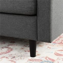 Yaheetech Modern Loveseat Sofa Upholstery Fabric 3-Seater Sofa Couch-Gray -Online Furniture Store GUEST 744c3fb8 1027 48da a052 ccc2fae02aca