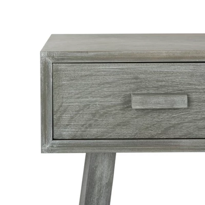 Albus 3 Drawer Console Table- Slate Grey - Safavieh 6 Albus 3 Drawer Console Table- Slate Grey - Safavieh - Image 6