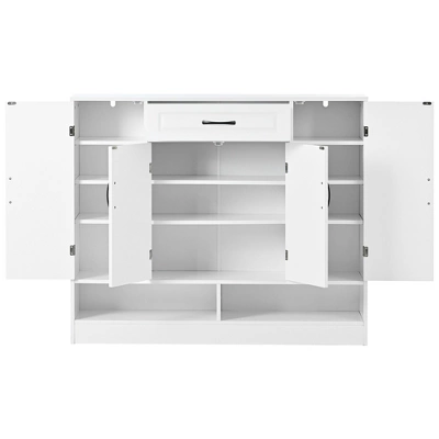Sleek And Modern Shoe Cabinet With Adjustable Shelves - ModernLuxe 6 Sleek And Modern Shoe Cabinet With Adjustable Shelves - ModernLuxe - Image 6