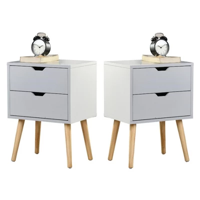(Set Of 2)Organnice End Side Table Nightstand 7 (Set Of 2)Organnice End Side Table Nightstand - Image 7