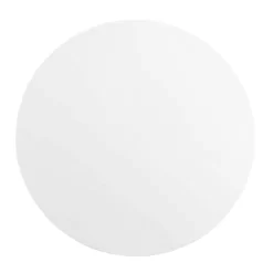 47" Tupelo Round Wood Dining Table Gold White - Modway